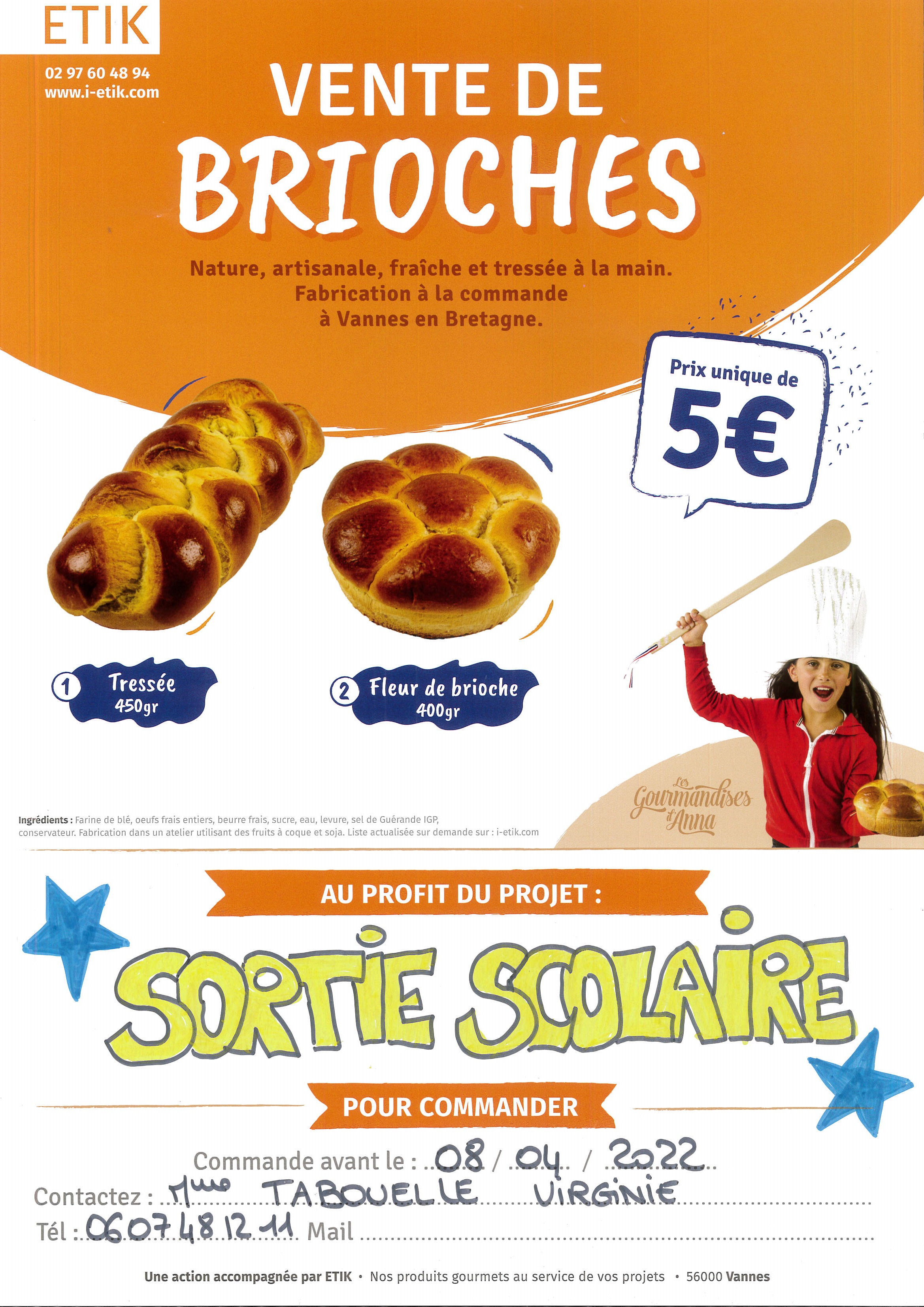 ape vente brioches 2021