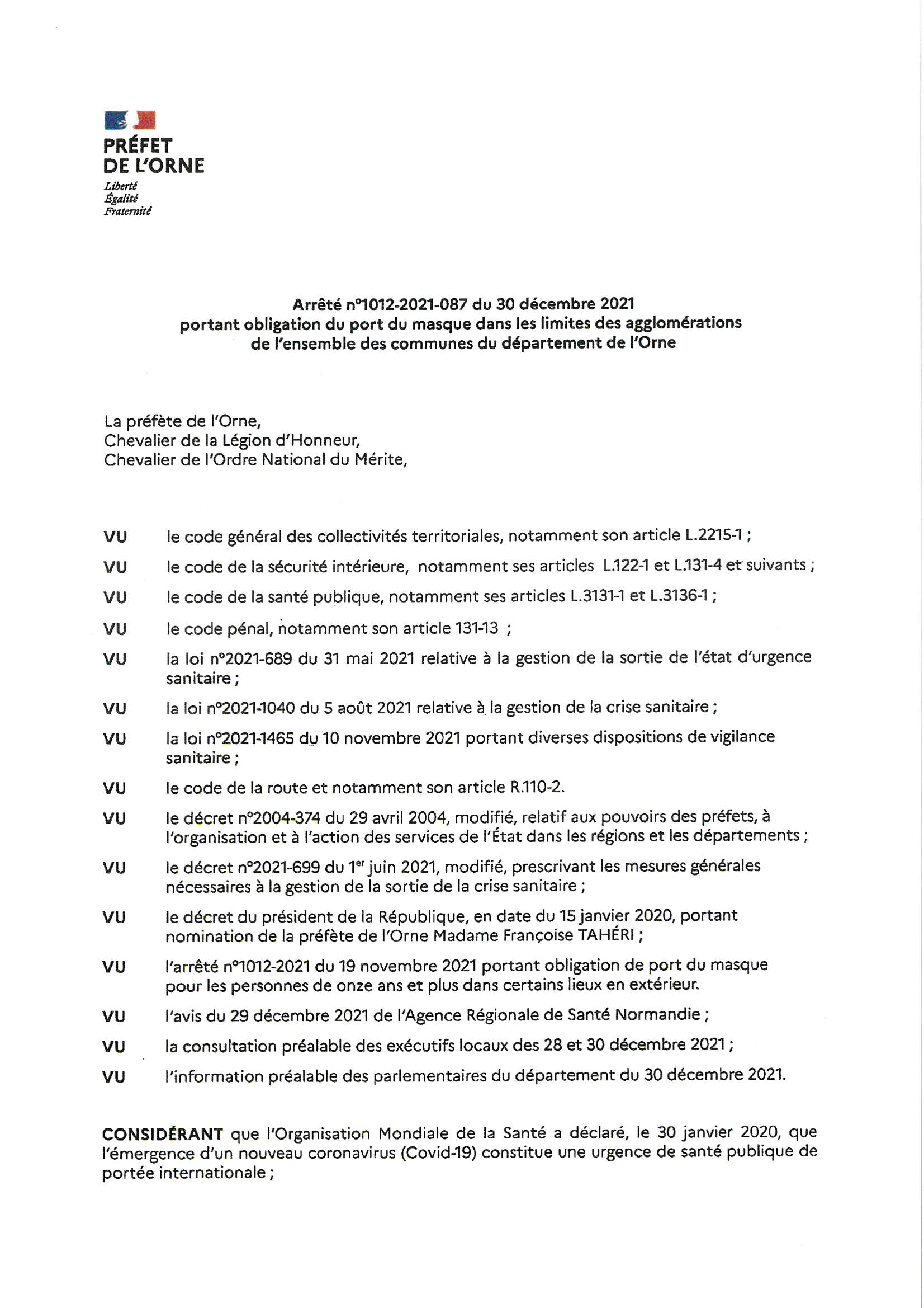 ARRETE 1012 087 30 DECEMBRE 2021 1