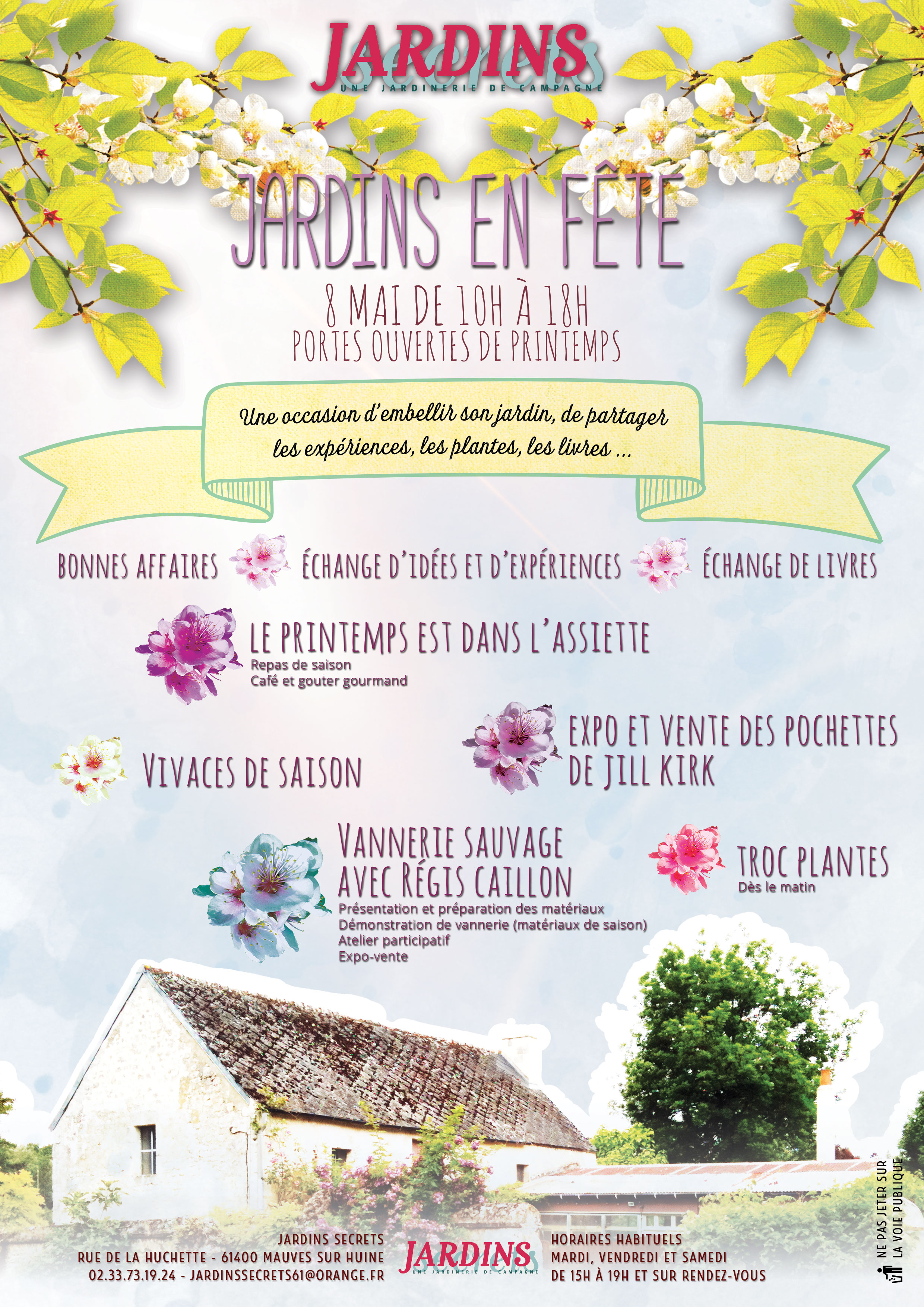 JARDIN EN FETE 8 MAI 2016