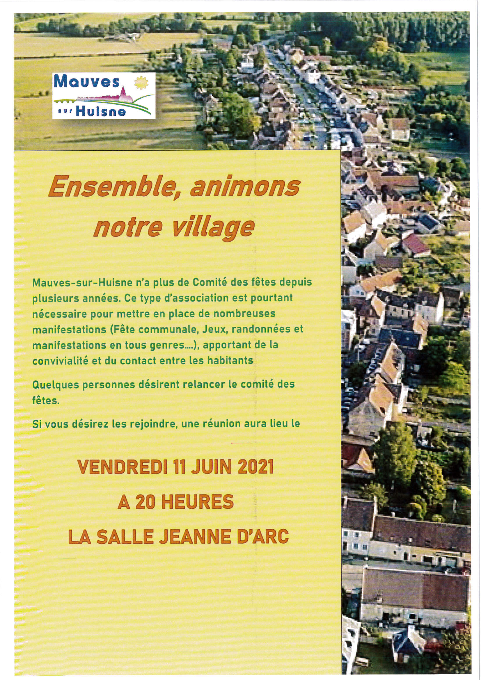 2021 CREATION COMITE DES FETES