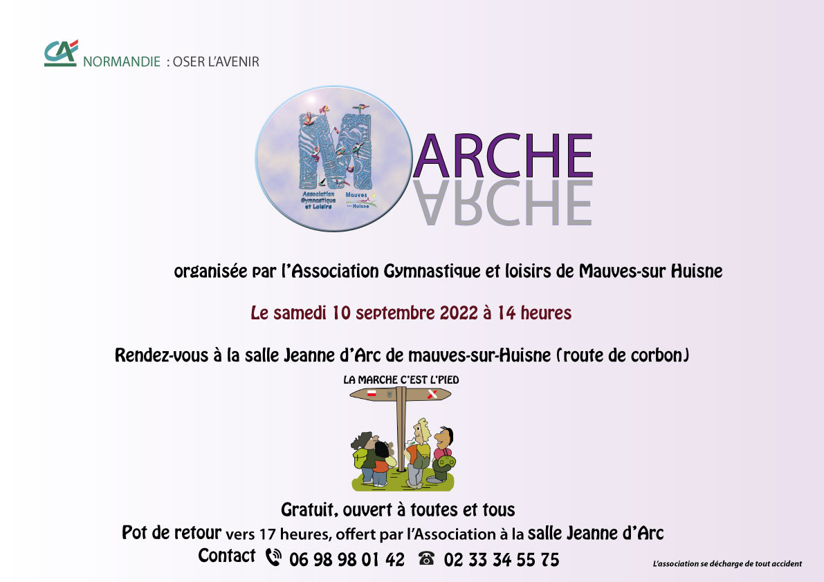 GYM ET LOISIRS MARCHE SEPT 2022