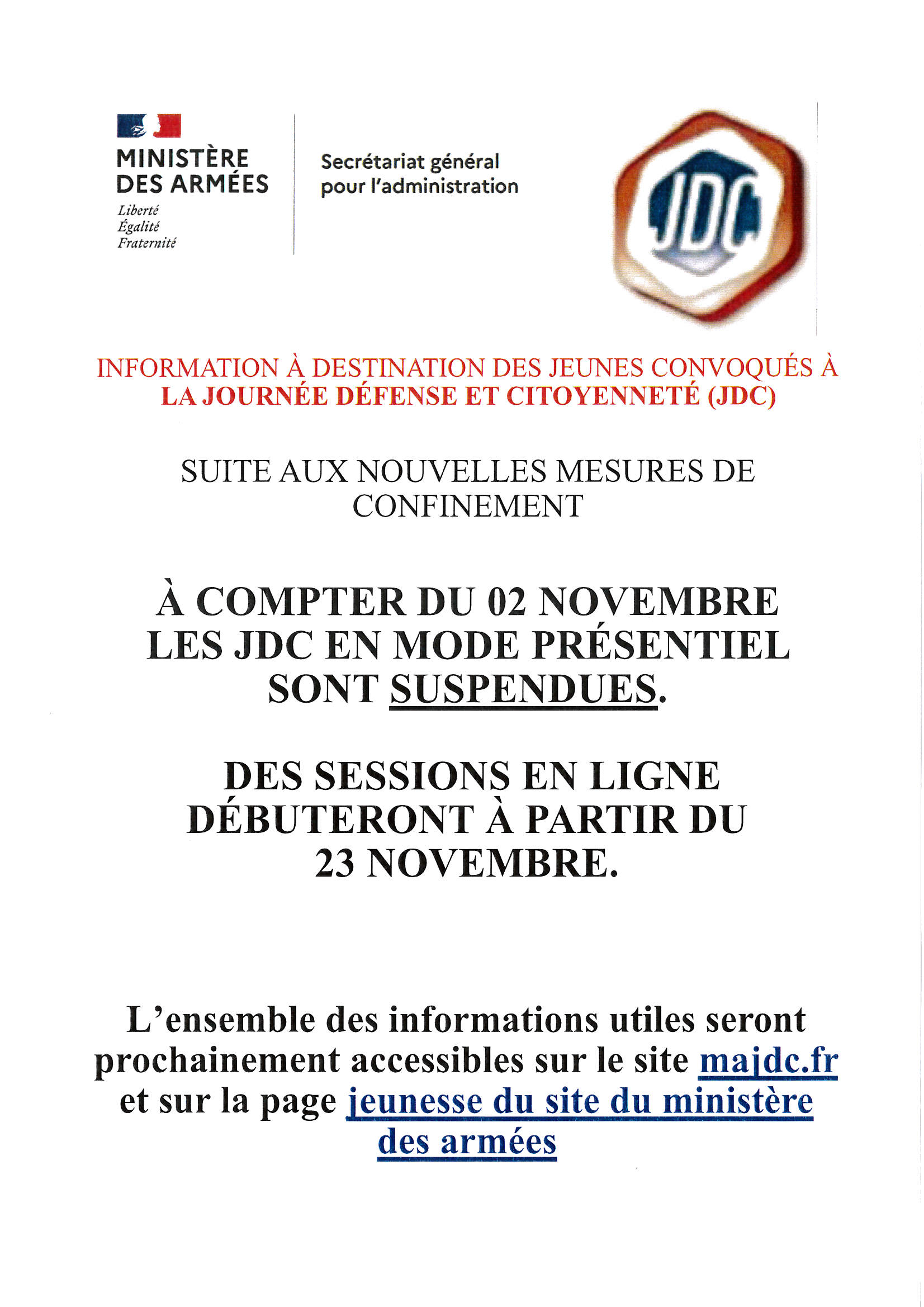 20201106 jdc infos