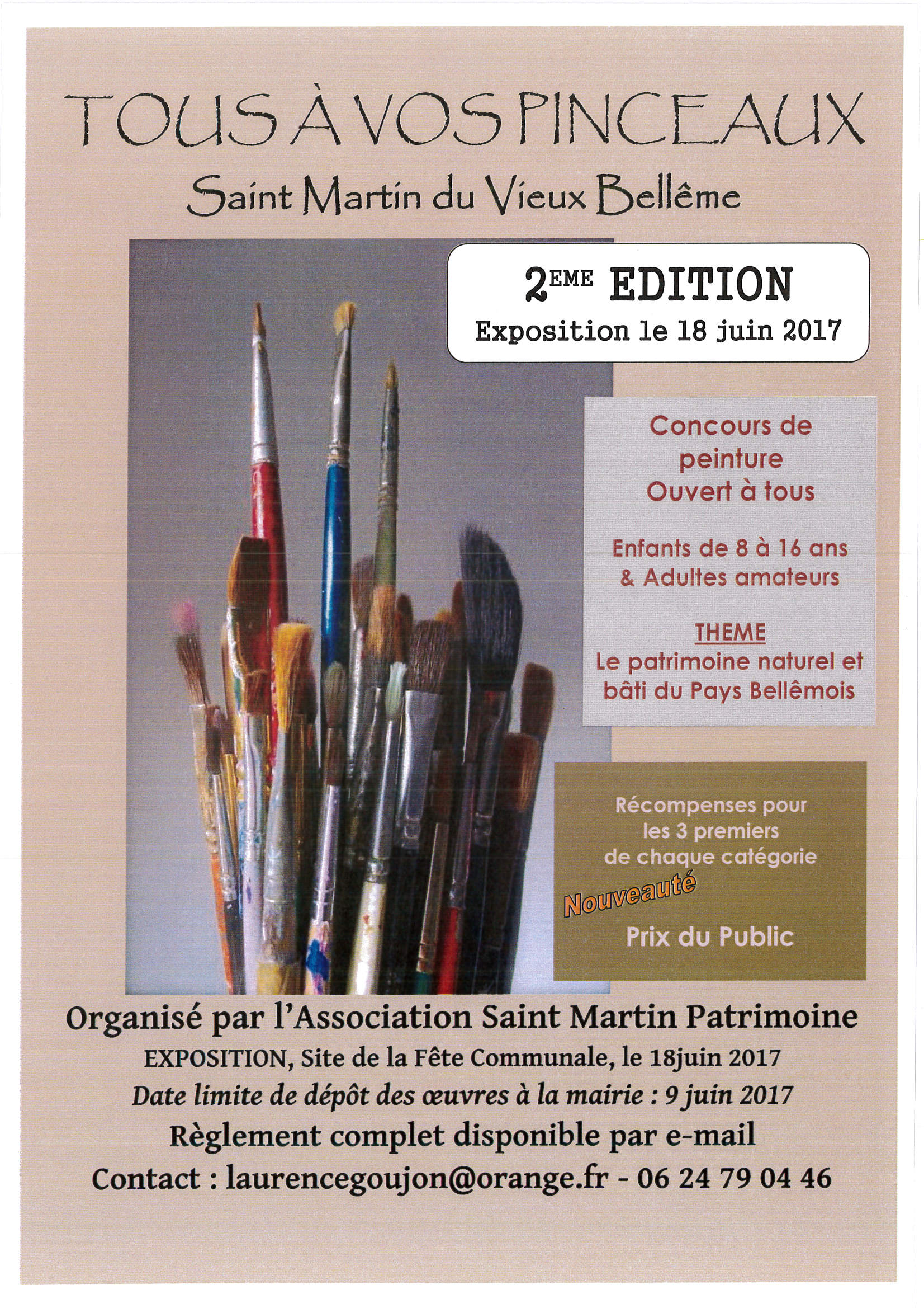 CONCOURS PEINTURE 2017