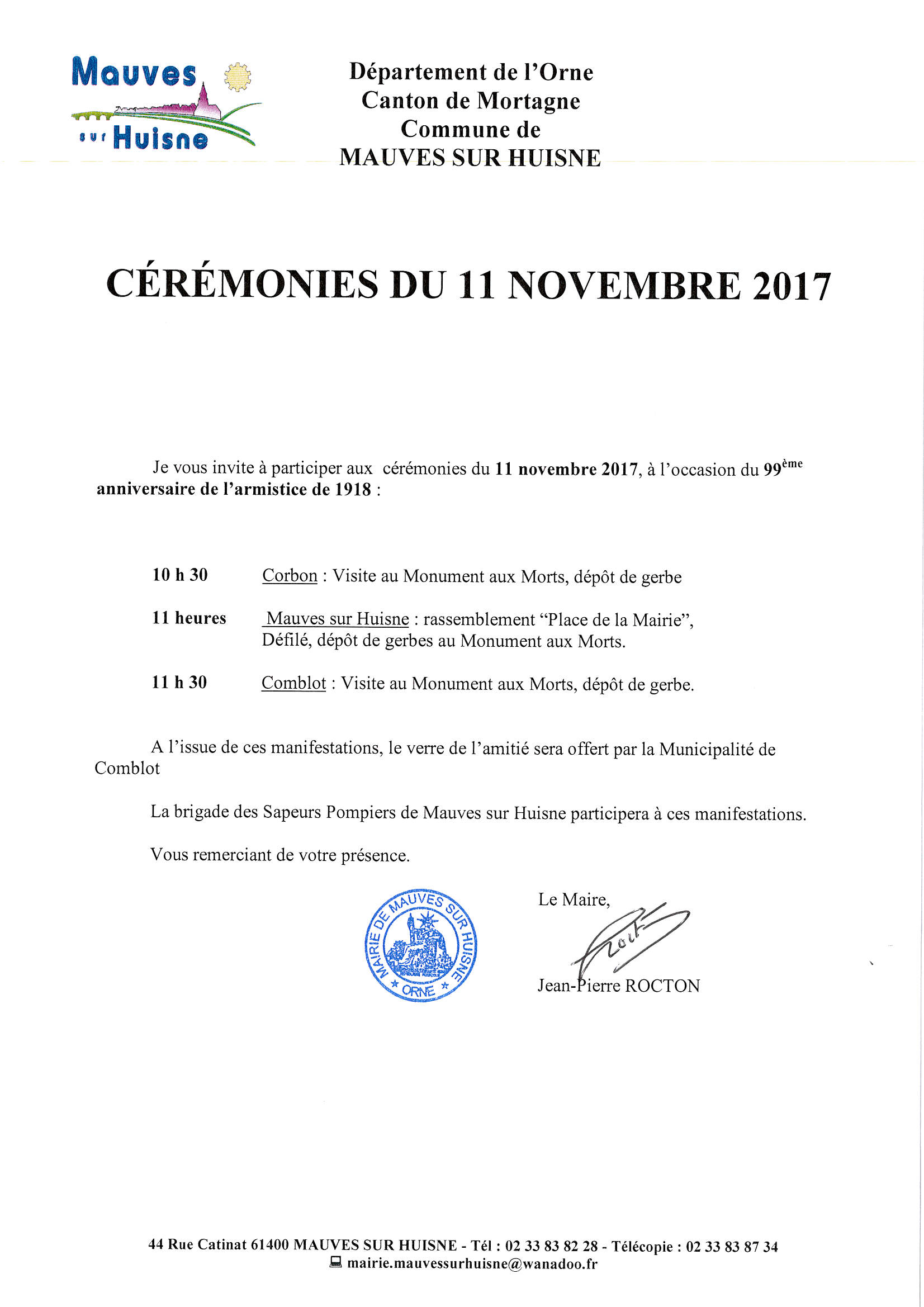 11 novembre 2017