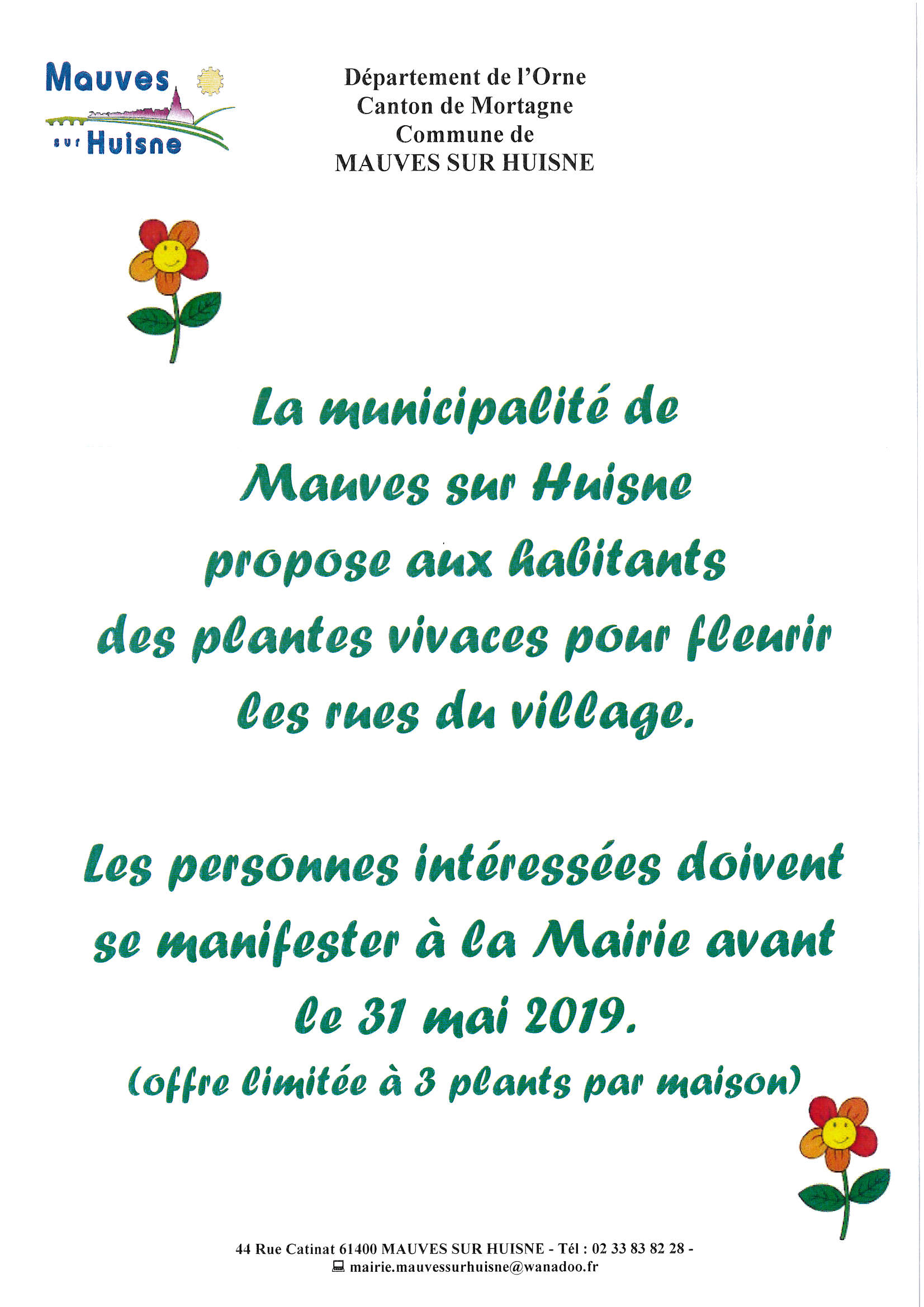 2019 fleurs mairie