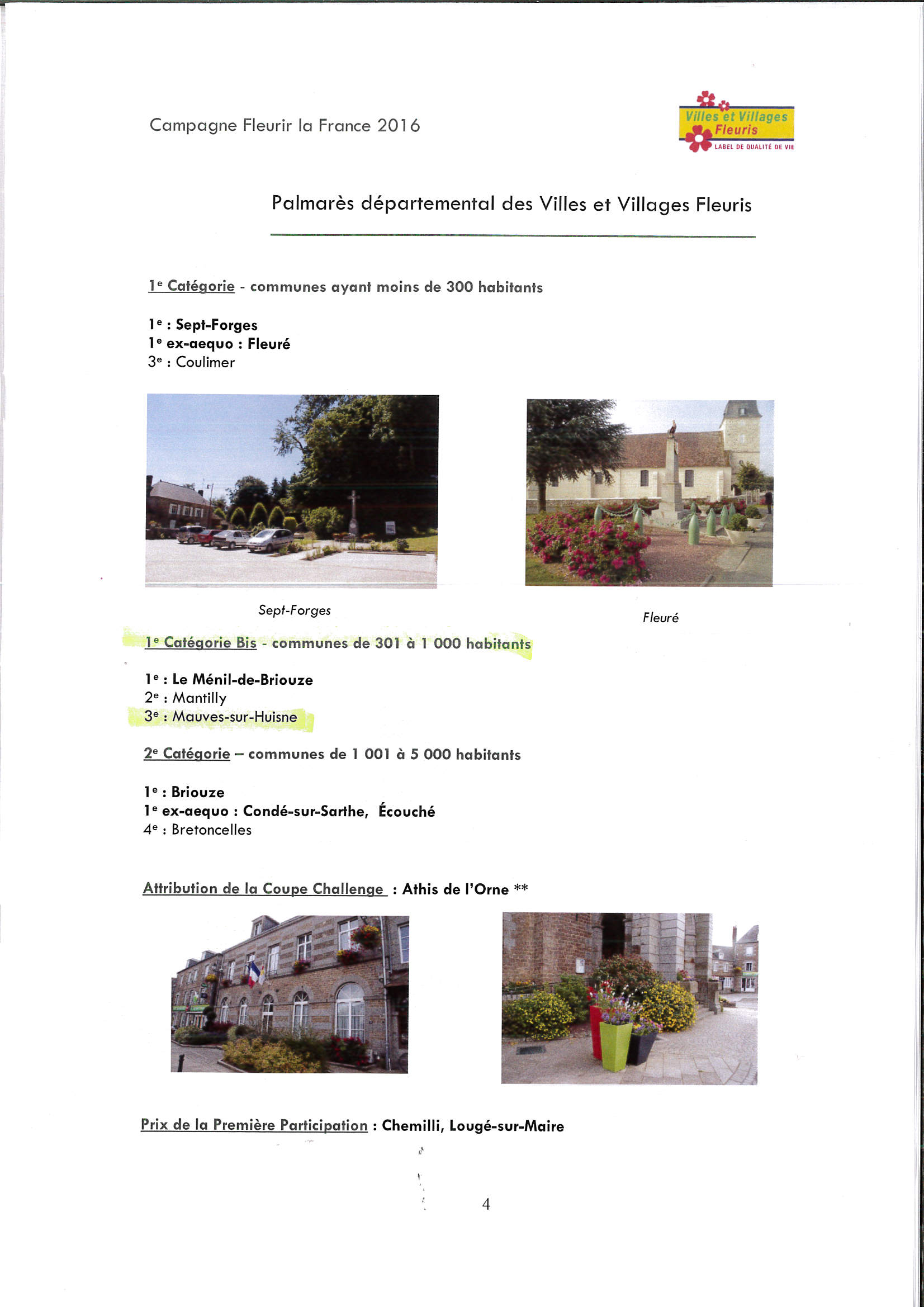FLEURISSEMENT 2016 2
