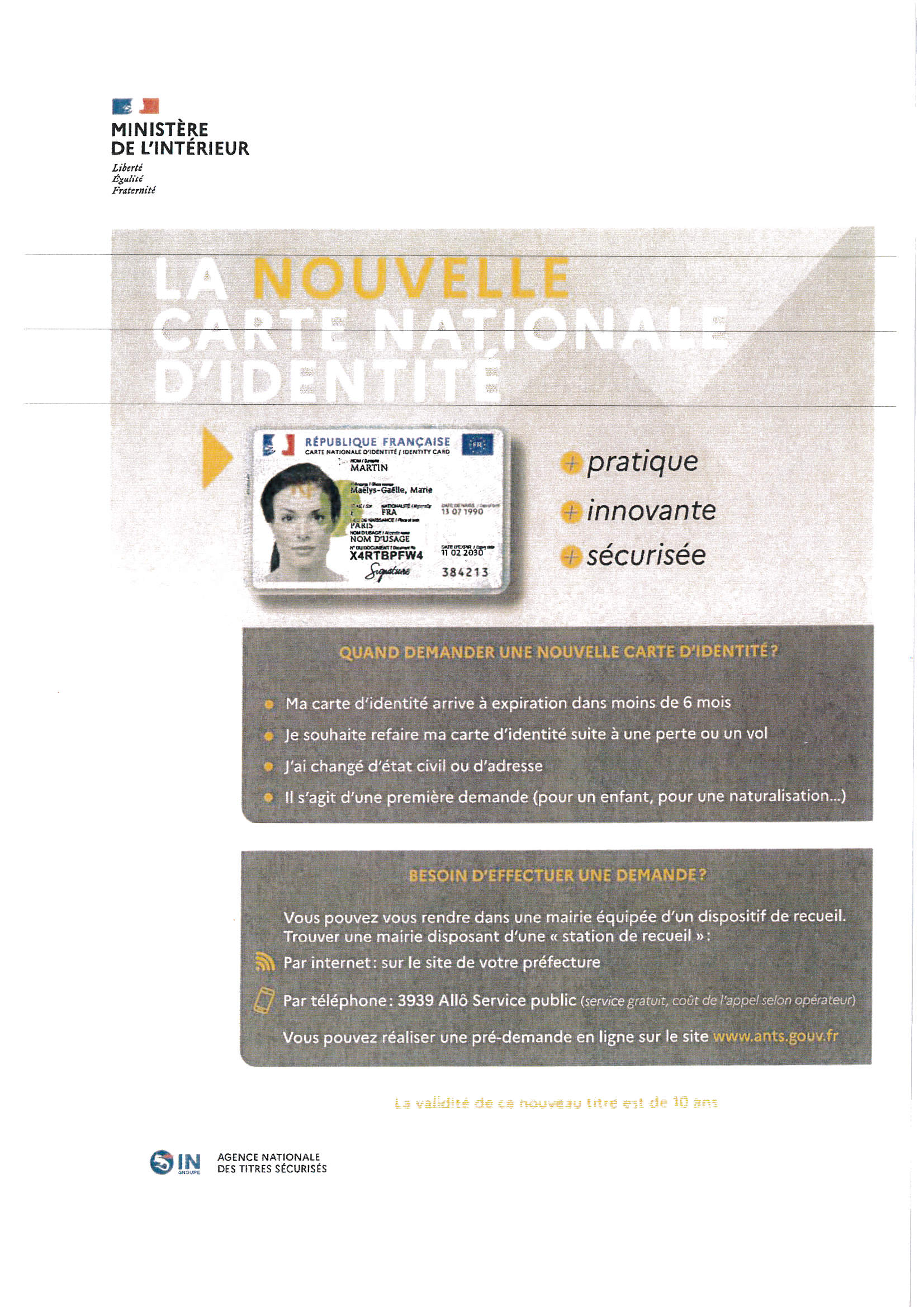 NOUVELLE CNI