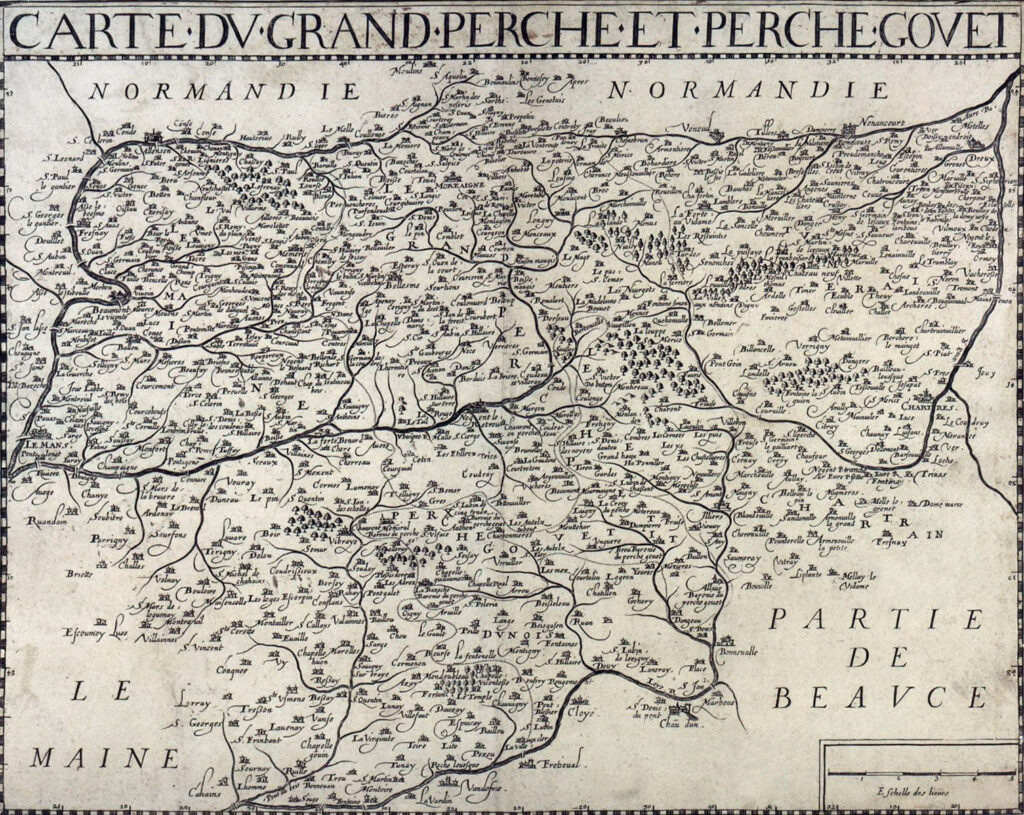 Comté du Perche et du Perche-Gouët au XVIIe siècle