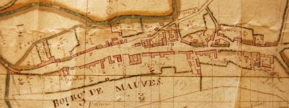 Archives - Plan de Mauves-sur-Huisne - © Inventaire du patrimoine normand