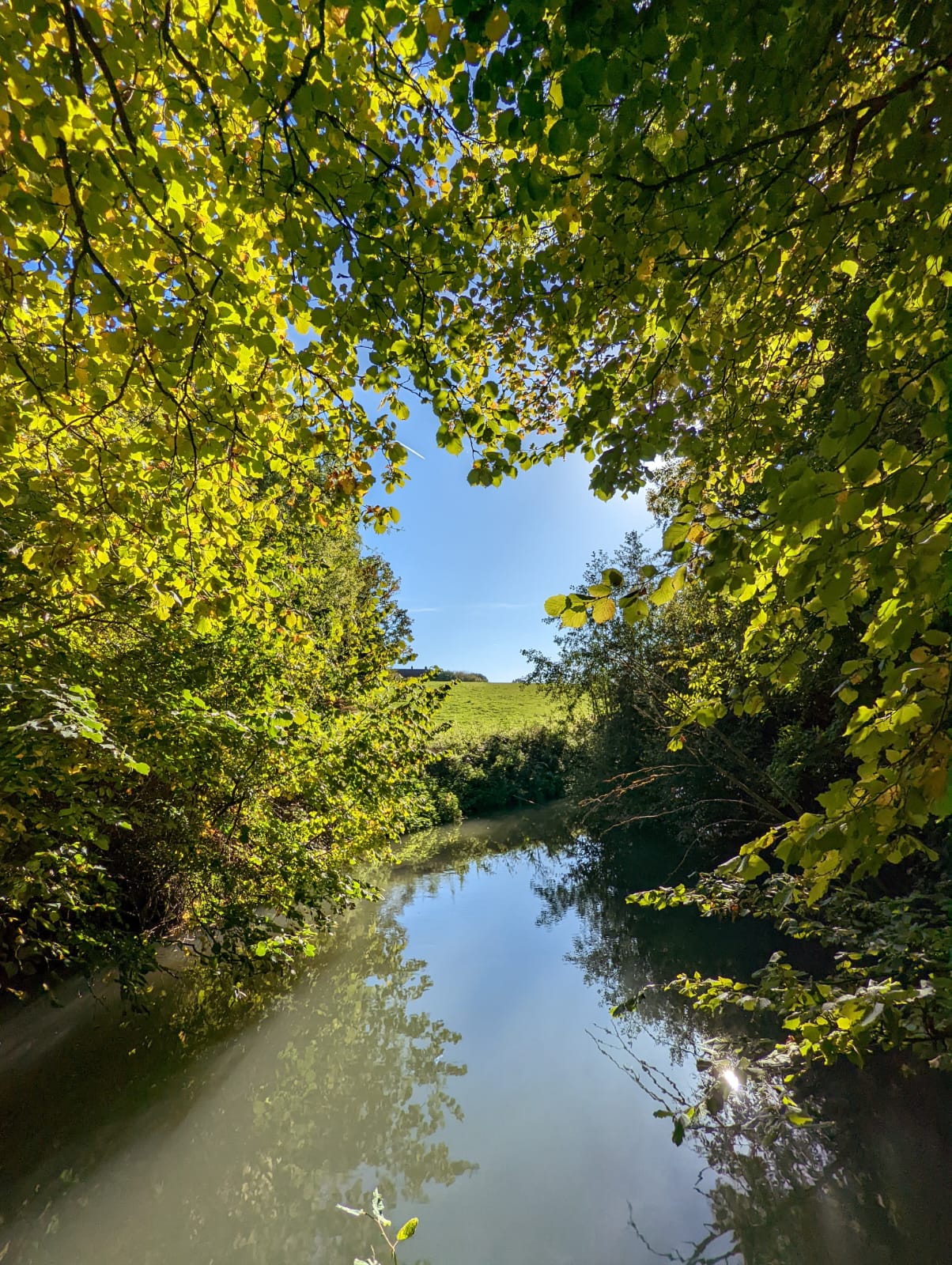 Passage sur l'Huisne - Chemin de Mortous