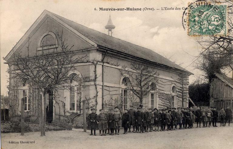 École garçons Mauves-sur-Huisne