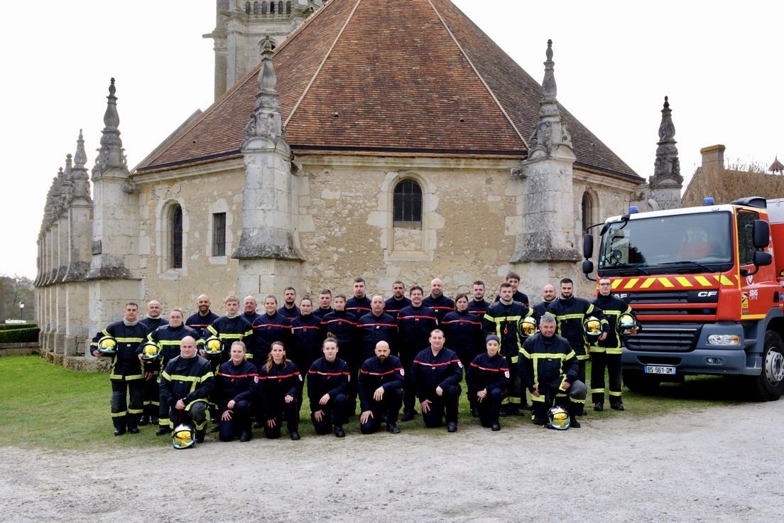 Photo de groupe - Sapeurs Pompiers de Mauves