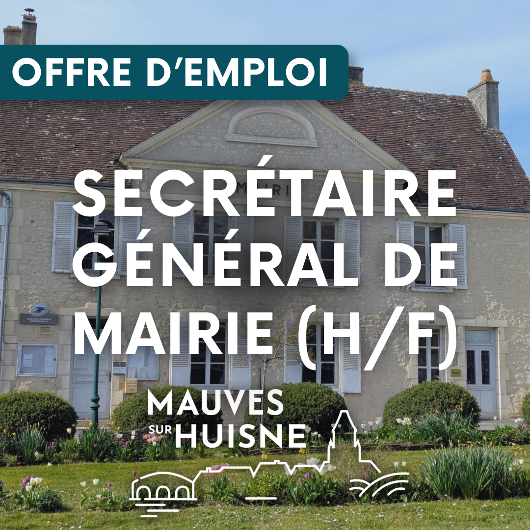 OFFRE D’EMPLOI – Mairie de Mauves-sur-Huisne
