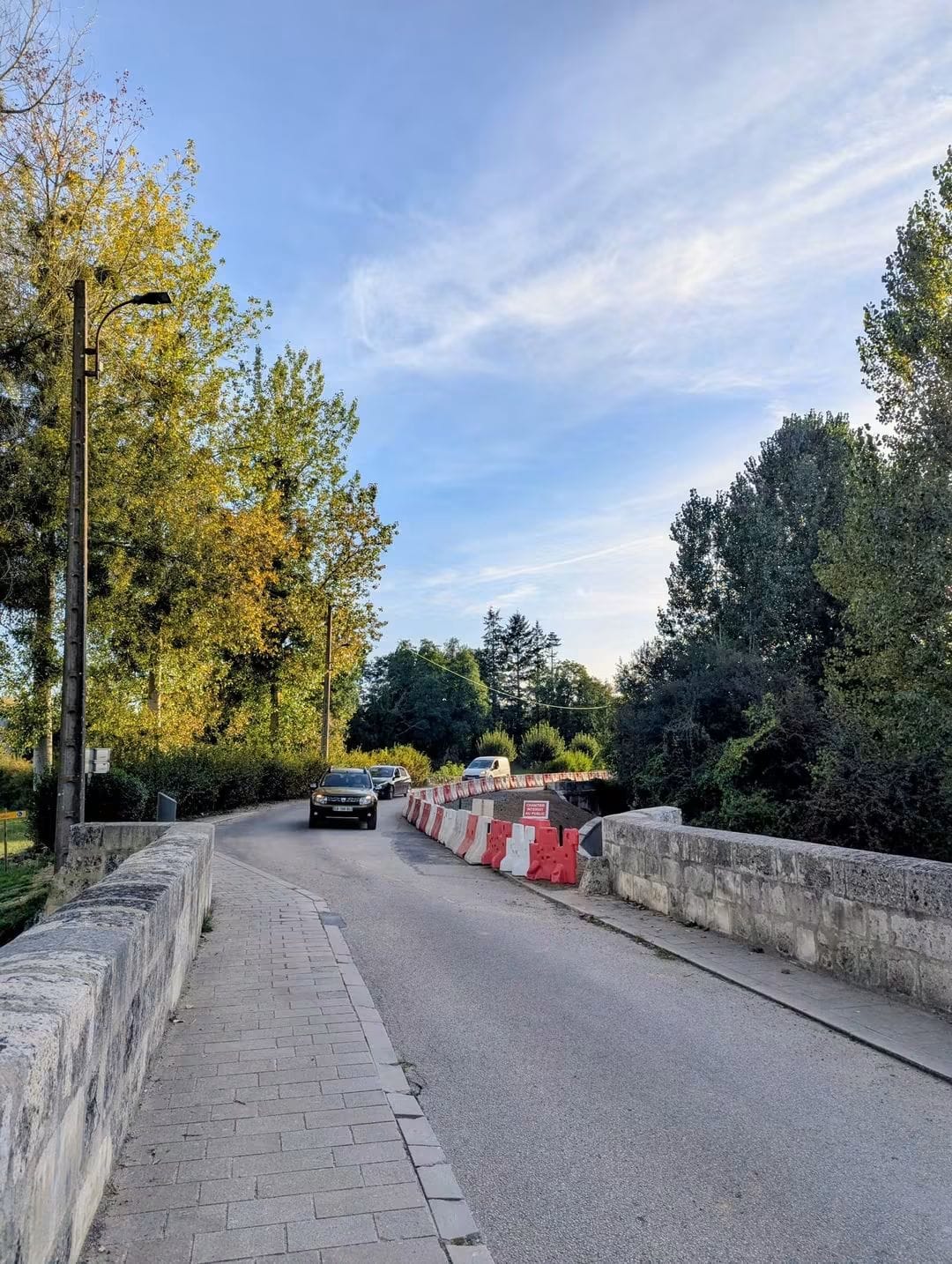 Réouverture du pont Catinat