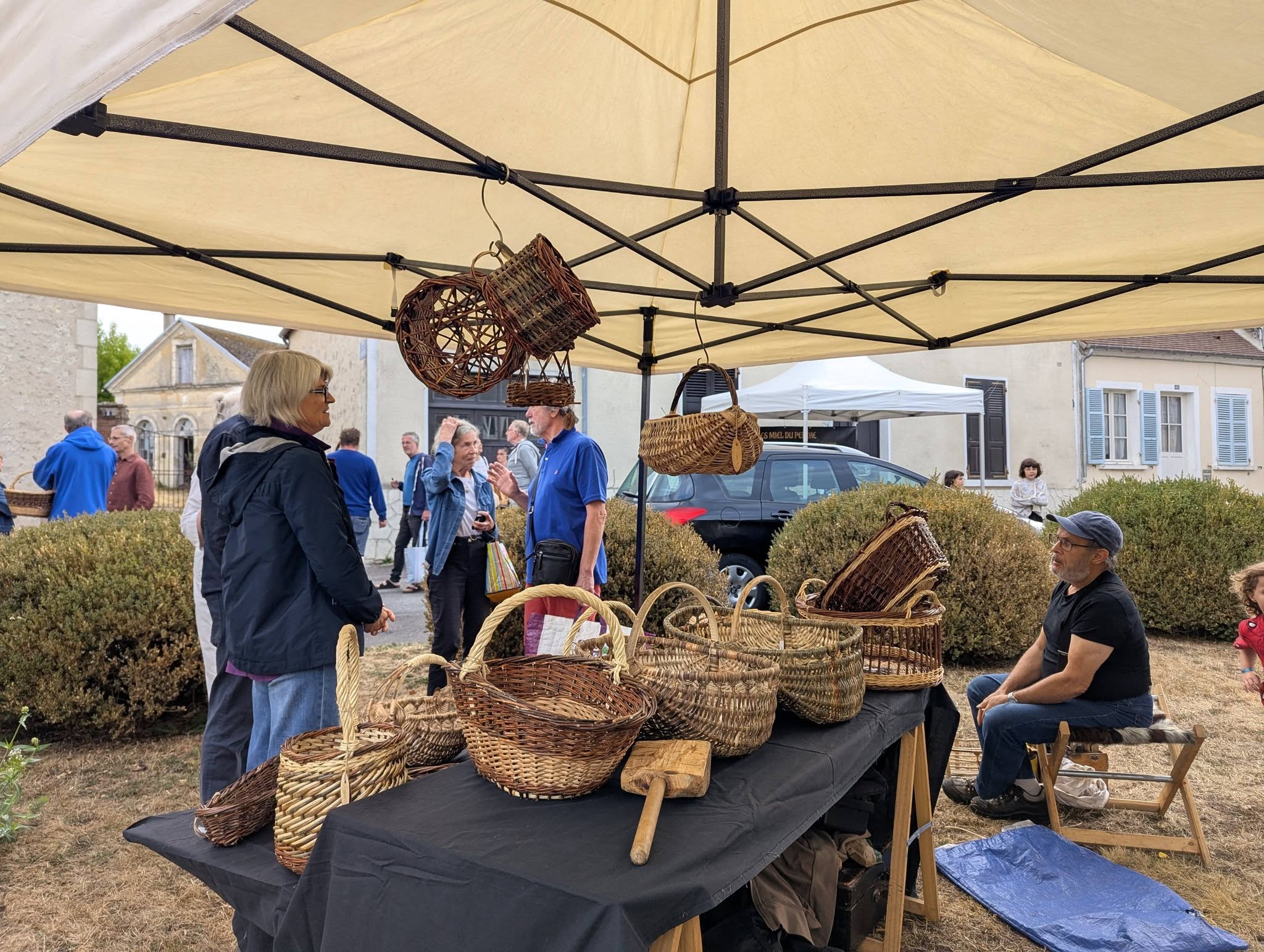 Vannerie du petit bois - Marché de Mauves 21 août 2026